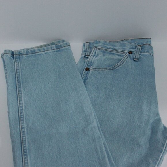 Wrangler White Washed Jeans Bootcut Men's 30x34 - Picture 8 of 14